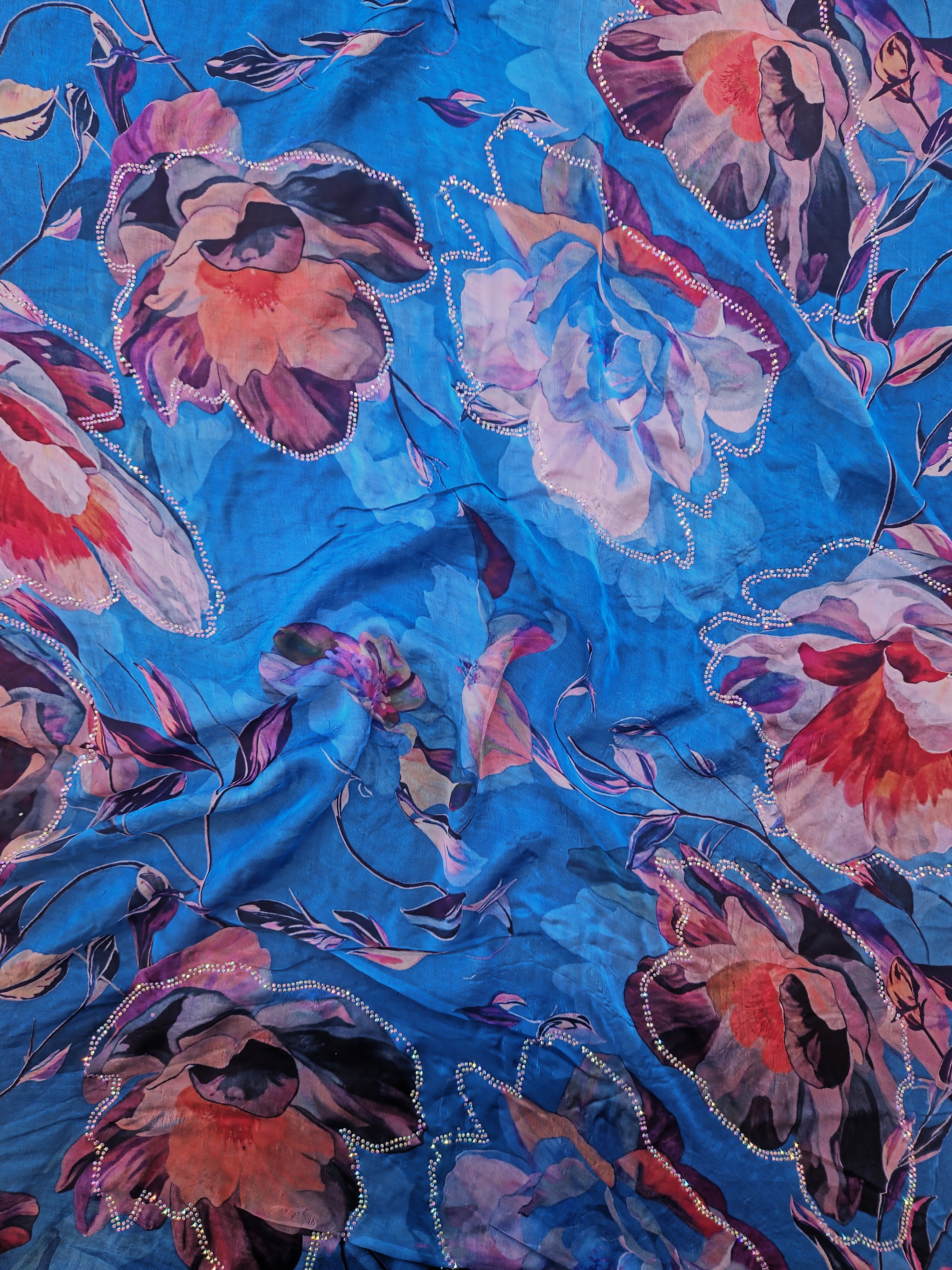Indian silk fabrics