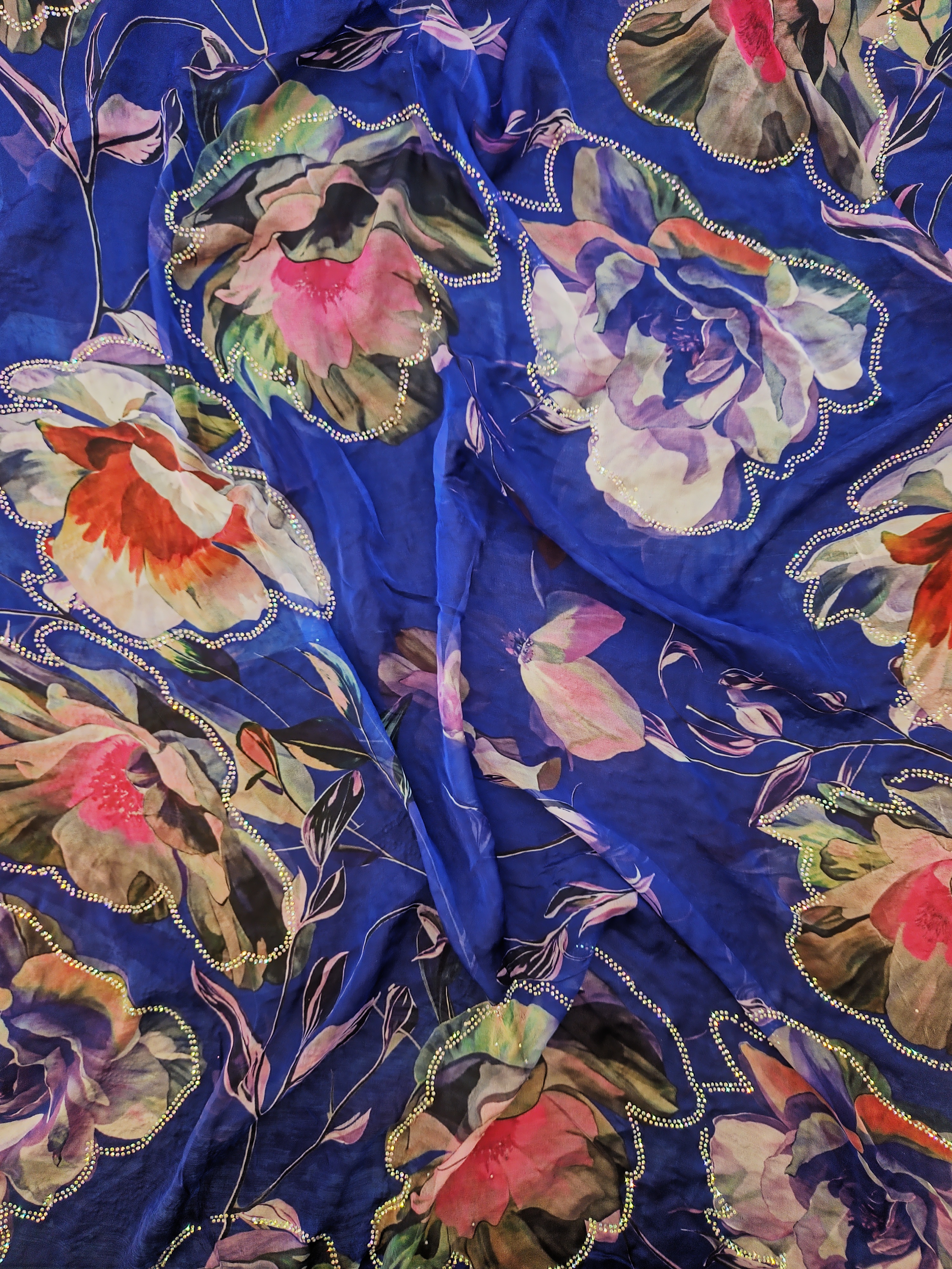 Indian silk fabrics